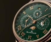 宝珀焕新推出中华年历限量款“贵绿金龙”腕表，全球限量50枚